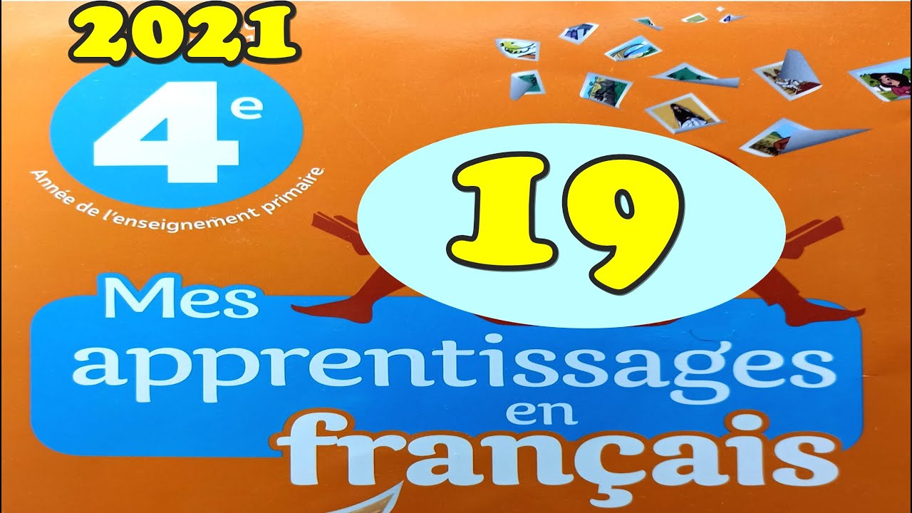 mes apprentissages en français page 19 4AEP