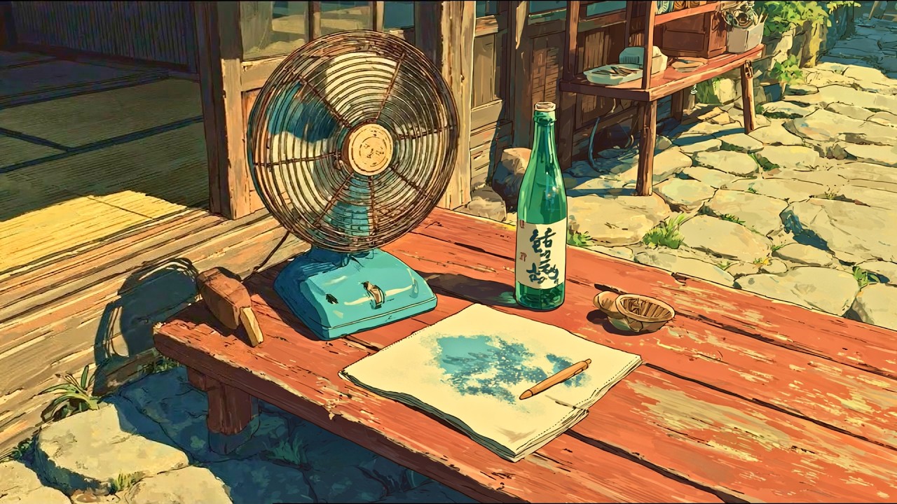 Slow Spring Afternoon 🍃 Nostalgic Lofi | Slow Beats to De-stress