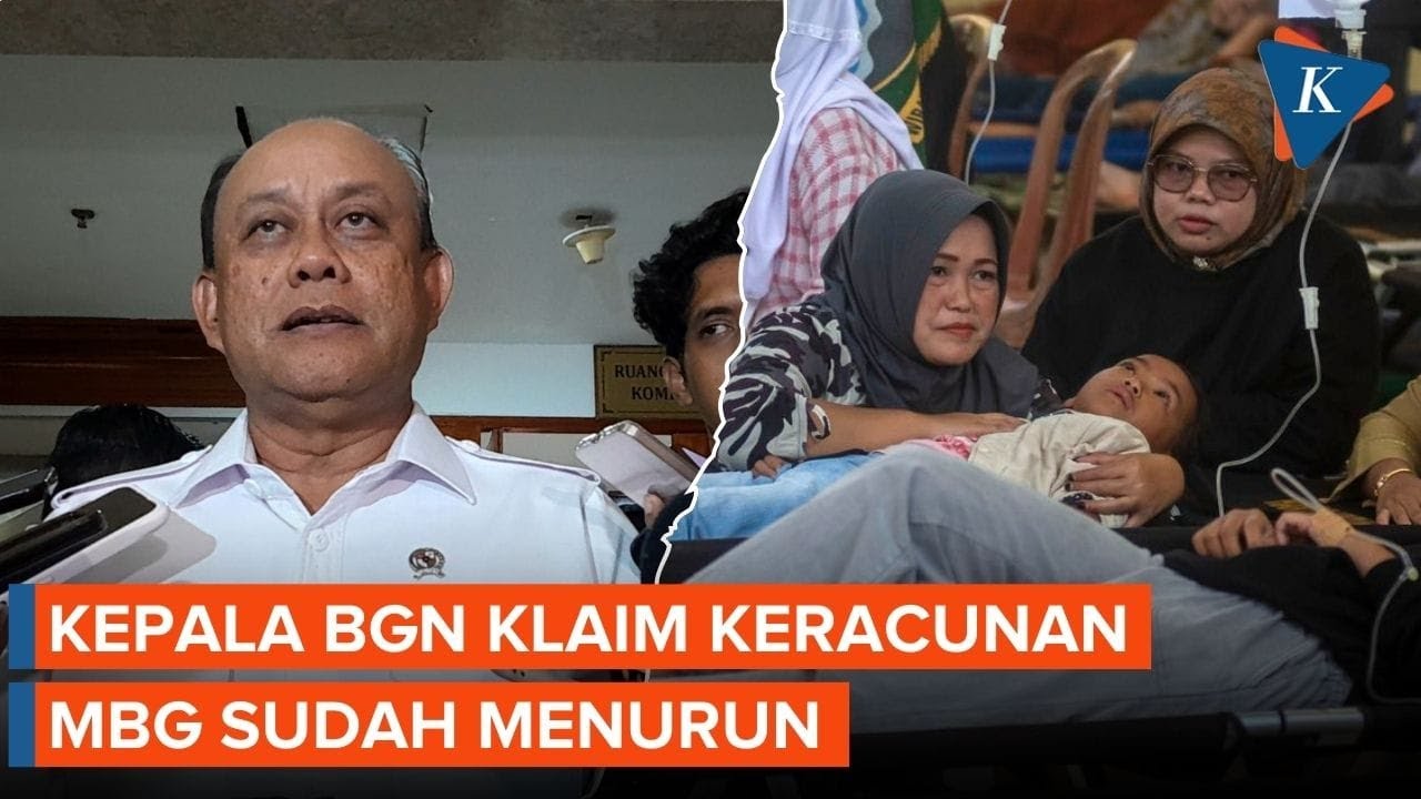 Akui Masih Ada Kasus Keracunan MBG, BGN: Tapi Trennya Sudah Turun