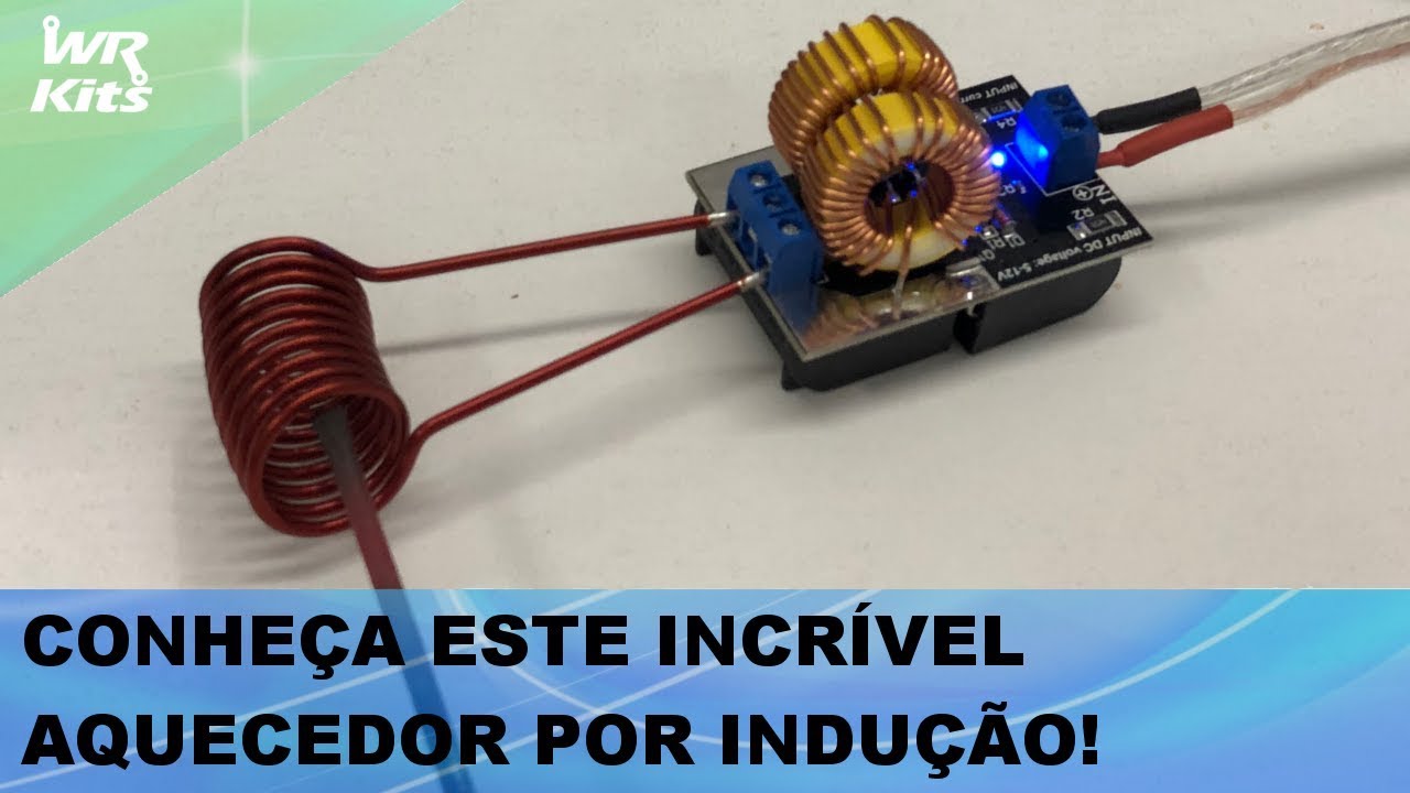 TESTAMOS UM AQUECEDOR POR INDUÇÃO!