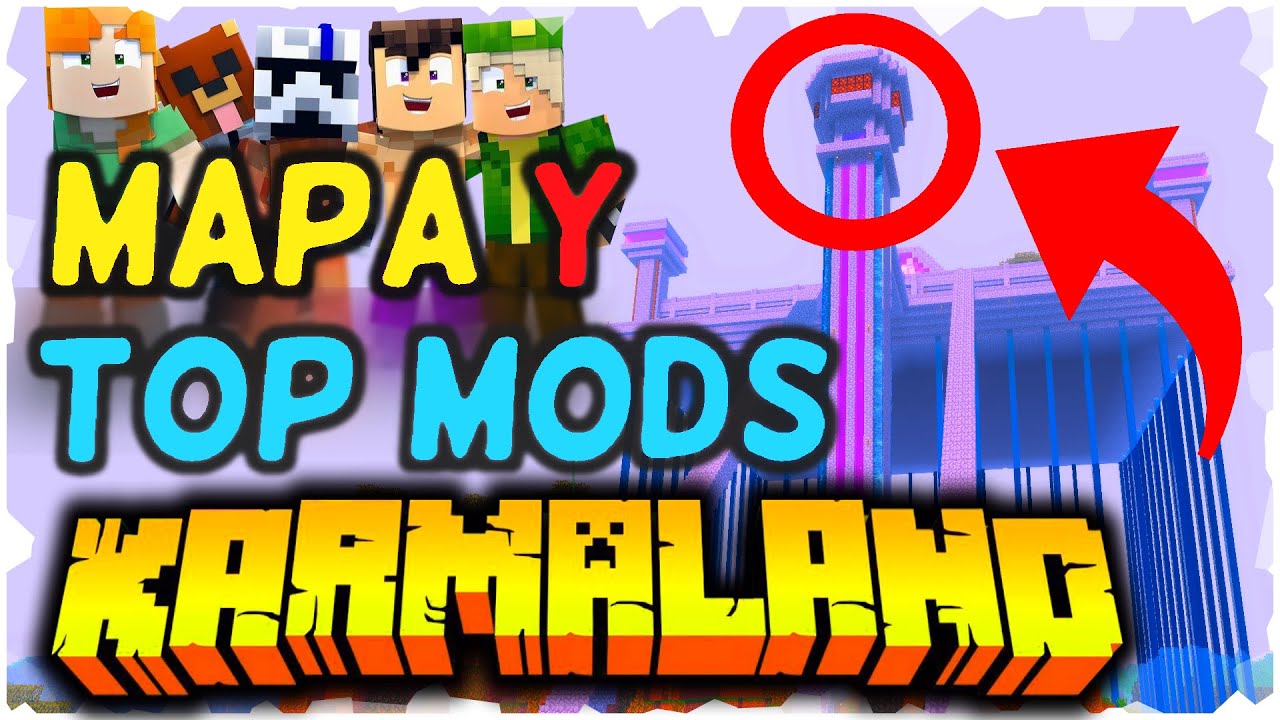 MAPA y top 50 MODS de KARMALAND 4 - LEGENDARIOS y [DESCARGABLES]