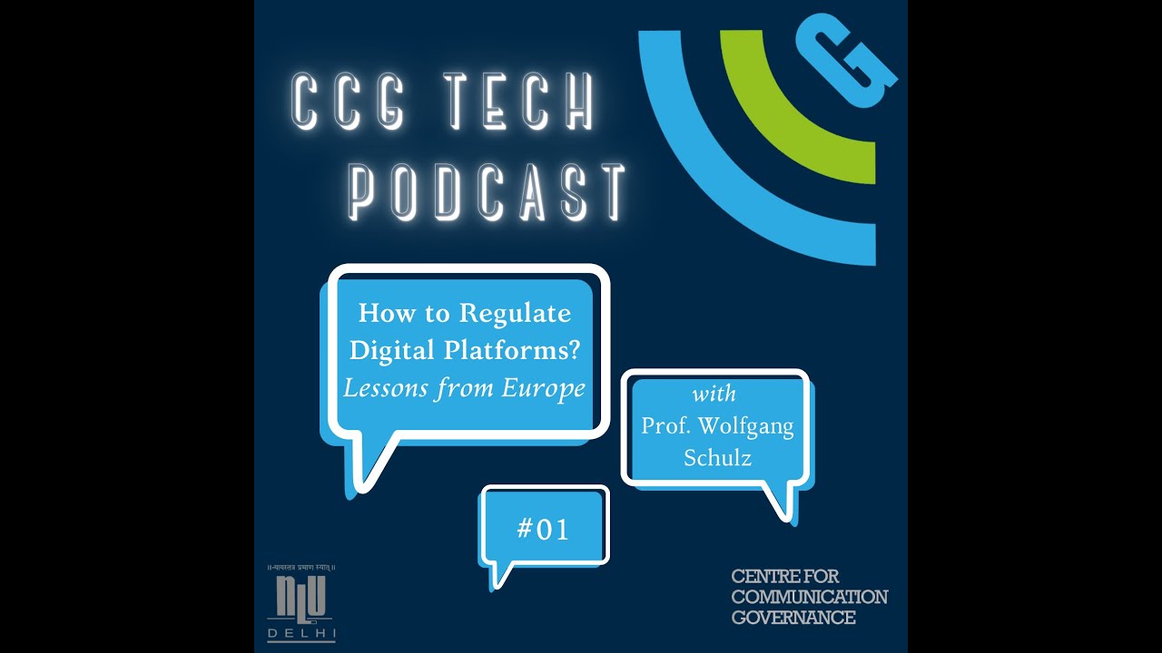 Ep.01 How to Regulate Digital Platforms? Lessons from Europe