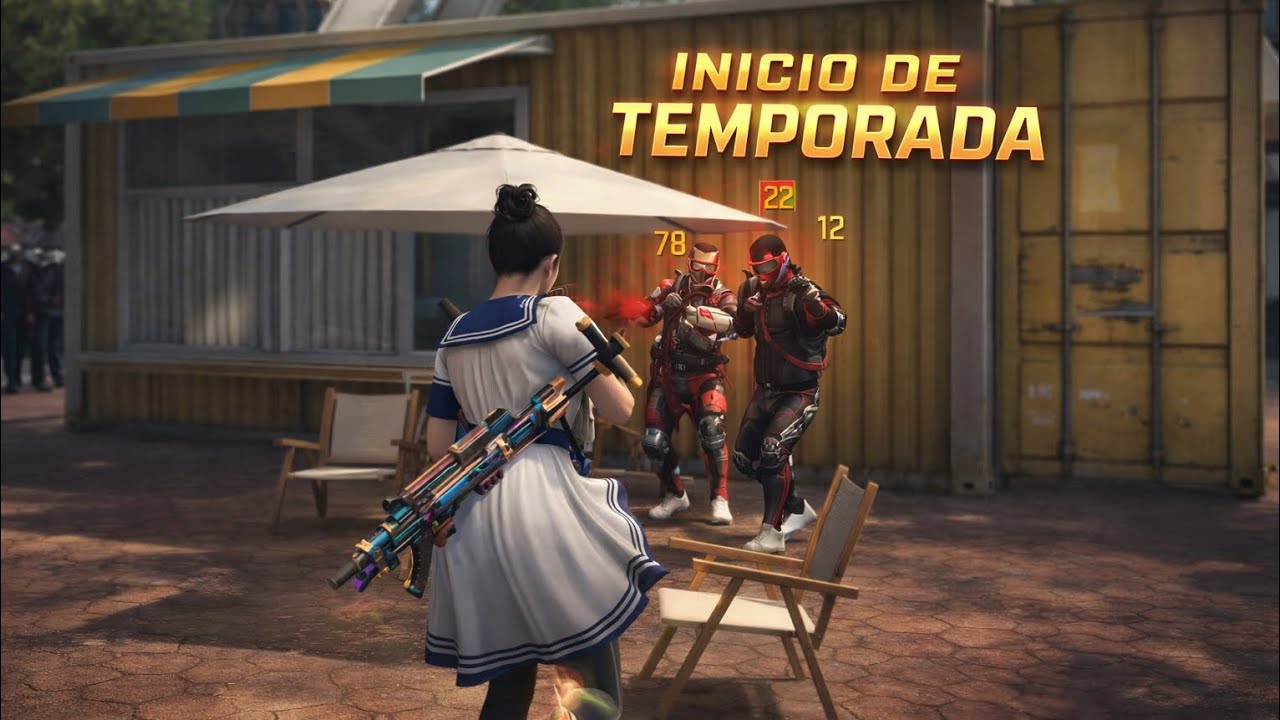 🪐🪂🔥 INICIOU HOJE A NOVA‼️🤍 TEMPORADA DA RANQUEADA DO [ FREEFIRE ] PARTIDA SEM 