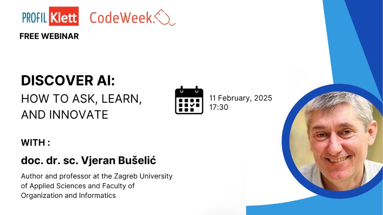 Discover AI: How to Ask, Learn, and Innovate | EU Code Week Webinar