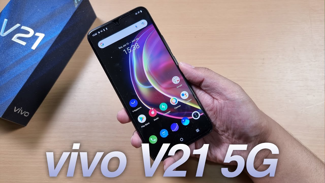 vivo V21 5G Unboxing and Quick Review