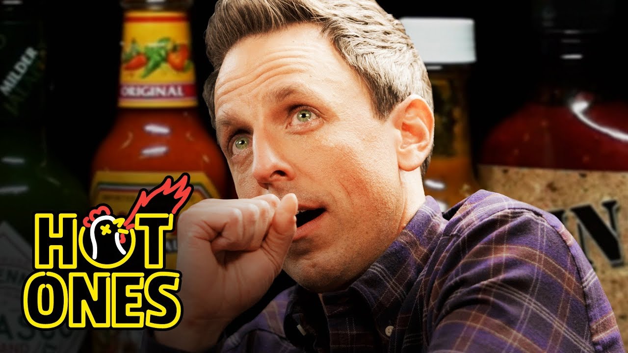 Seth Meyers Unravels While Eating Spicy Wings | Hot Ones