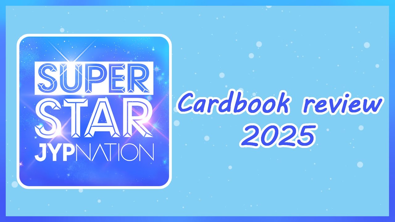 [SuperStar JYP] Cardbook review 2025