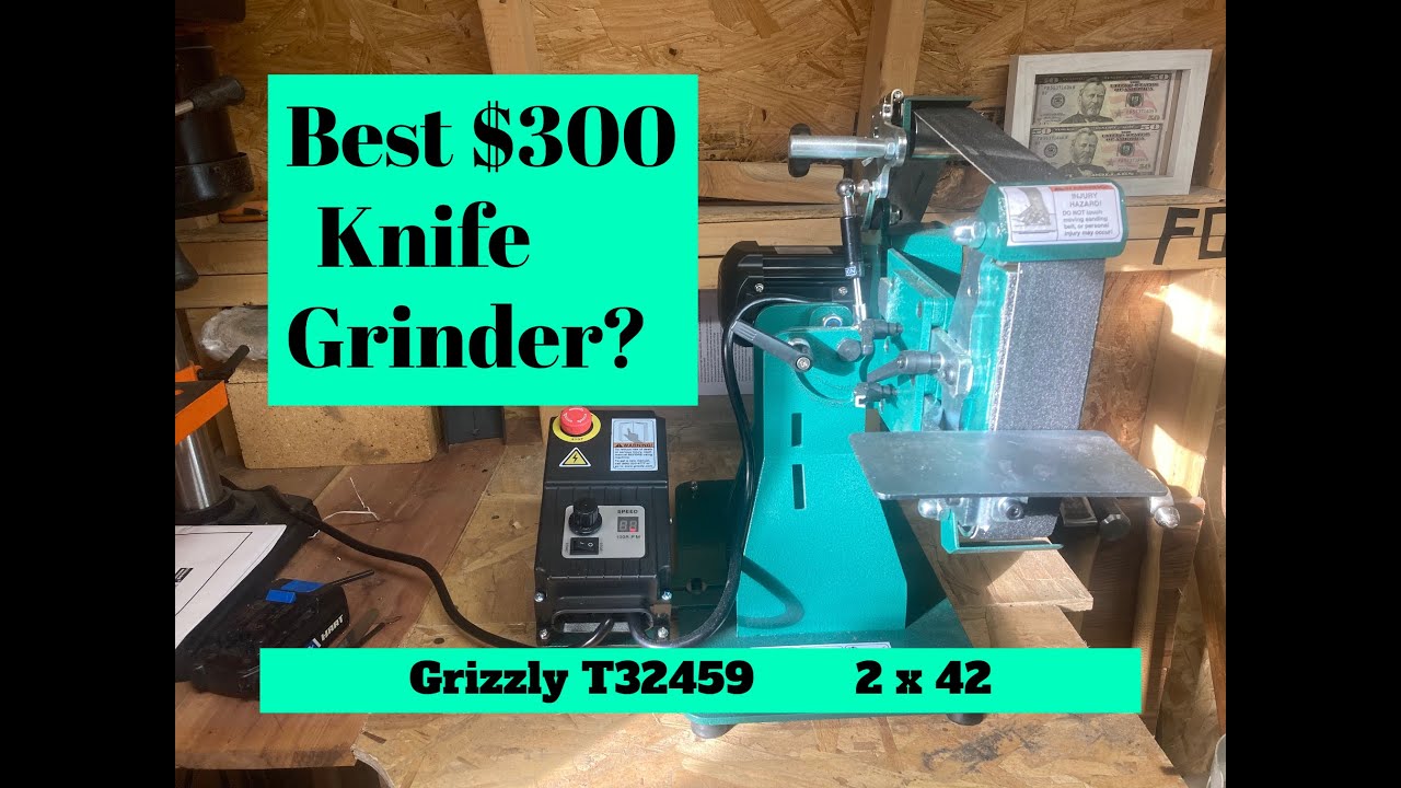 New GRIZZLY 2 X 42 Belt Grinder!!! Review!!!
