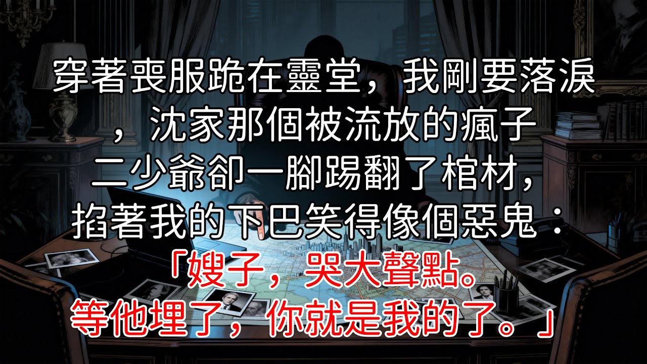 「完結」亡夫頭七，瘋批小叔強娶我。全城都以為我落入魔掌，直到我在他枕邊發現了亡夫的「死亡真相」#豪門 #女性獨立 #小説