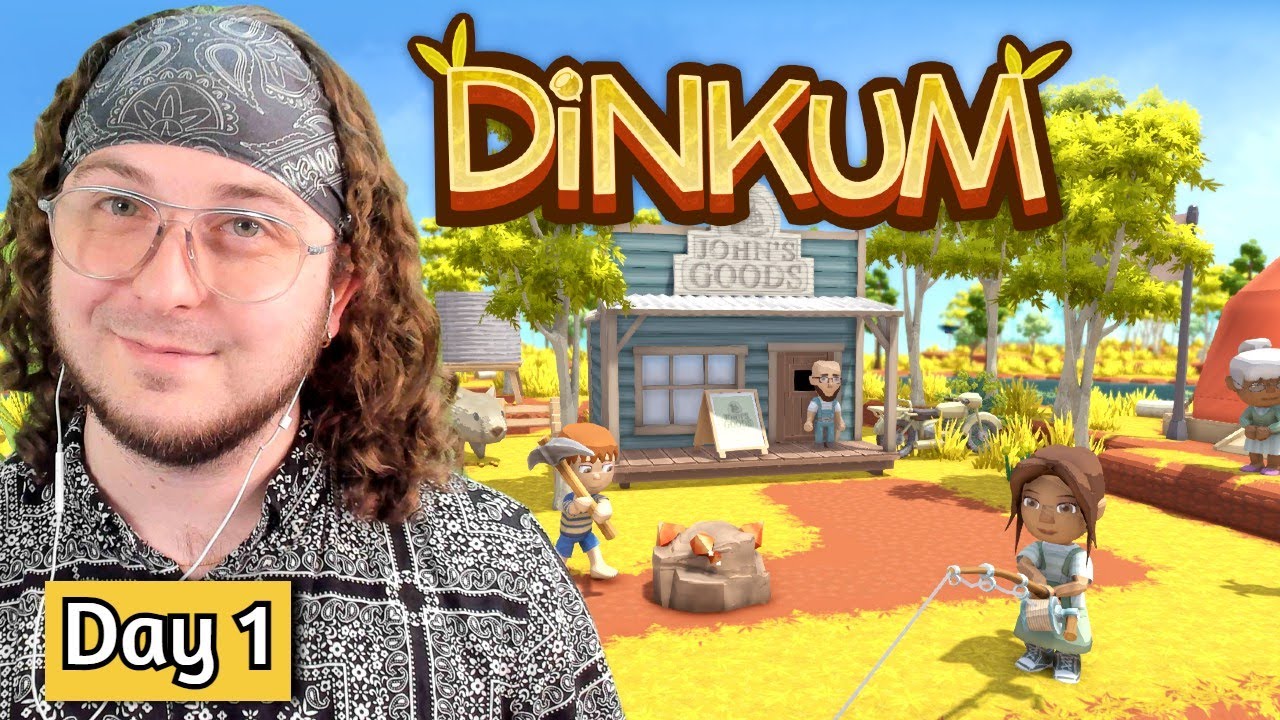 First 5 HOURS Of Dinkum Gameplay! - Day 1 - Dinkum