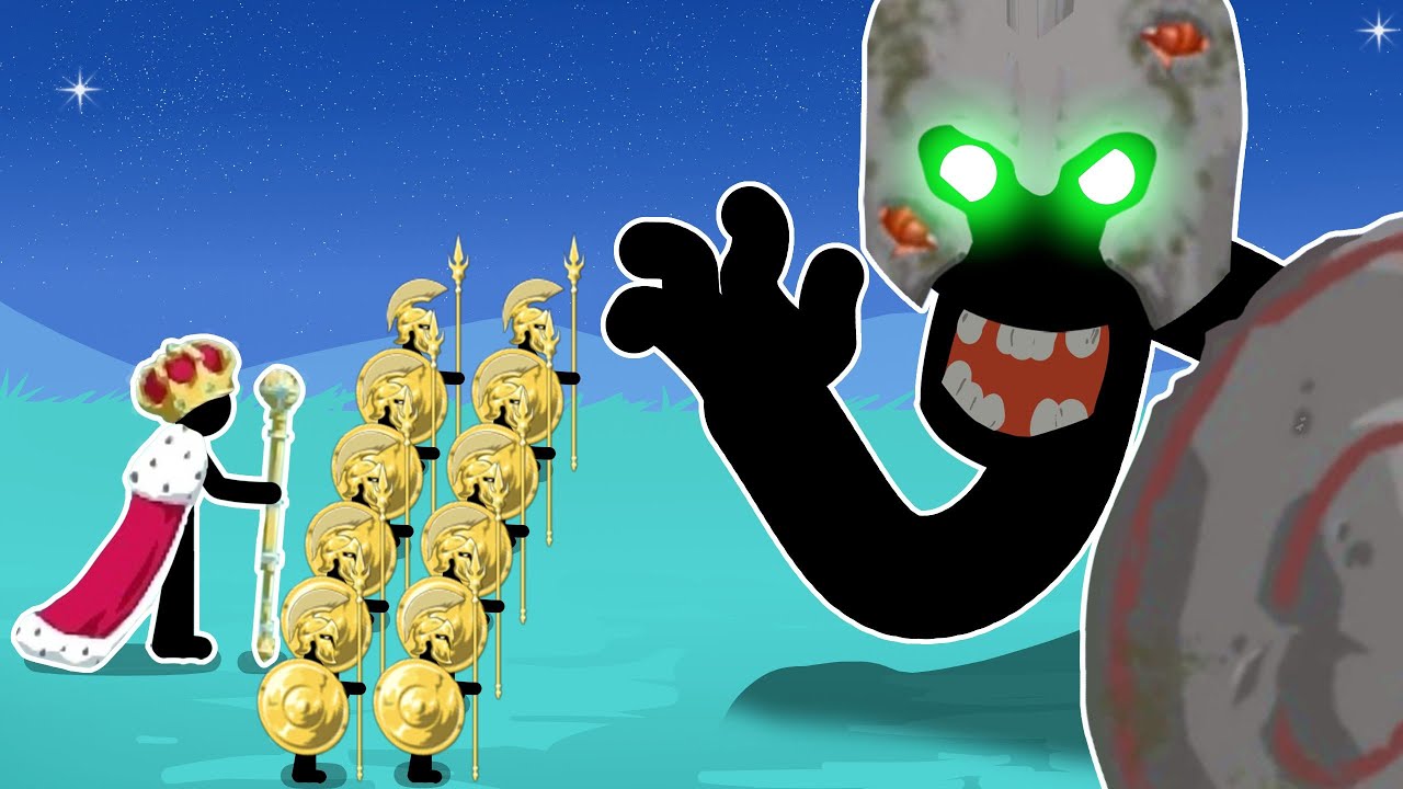 Golden Legion vs Zombie Giant Boss - Stick War Legacy Missions