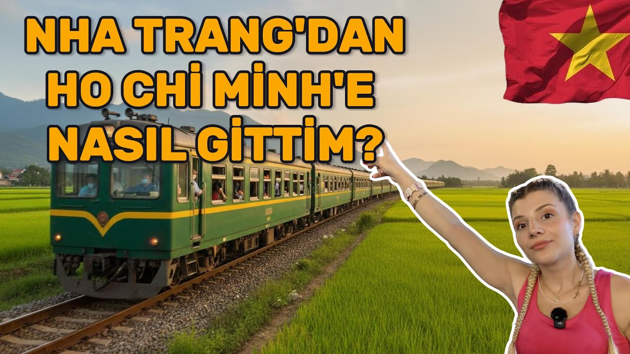 Vietnam'da Şehir DEĞİŞTİRİYORUM! Nha Trang'dan Ho Chi Minh'e ULAŞIM REHBERİ! 🇻🇳