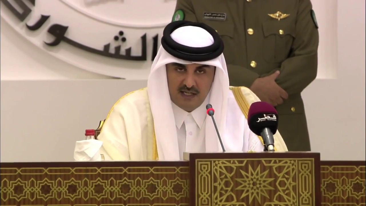خطاب سمو الأمير في افتتاح دور الانعقاد الـ٤٥ لمجلس الشورى
