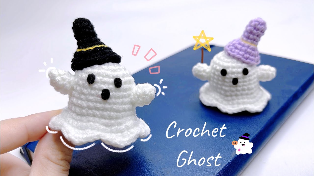 How To Crochet Ghost 👻 | Amigurumi Halloween Pattern | Móc Bé Ma