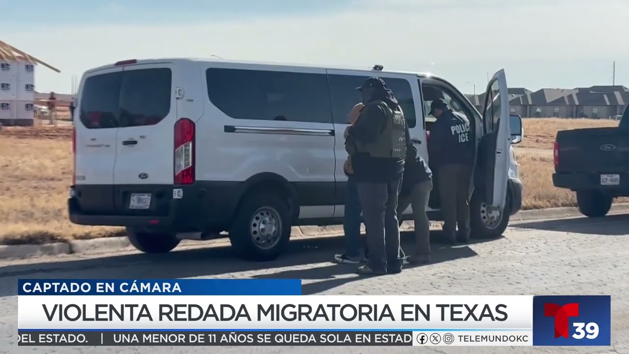 Redada migratoria sorprende a trabajadores de construcción en Texas