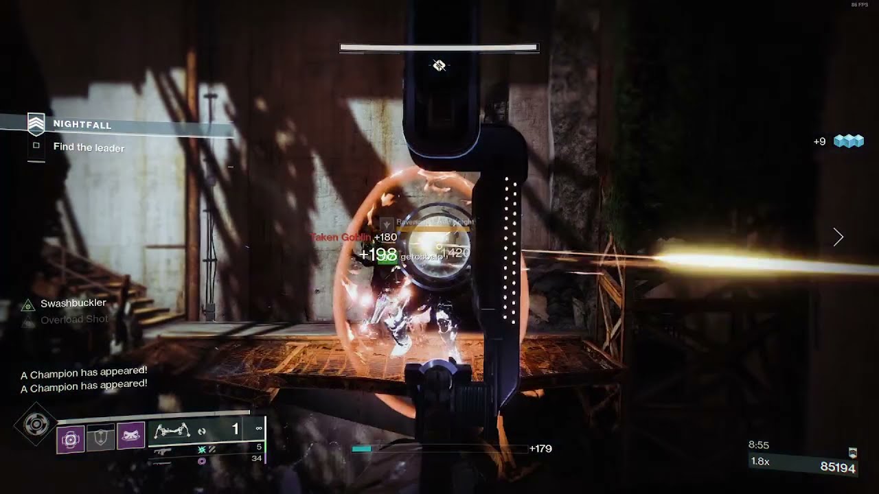 100K LEGEND NIGHTFALL LAKE OF SHADOWS - DESTINY 2