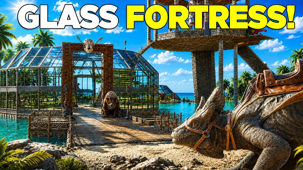 Building My GIGANTIC MEGA BASE in ARK [Ep9]