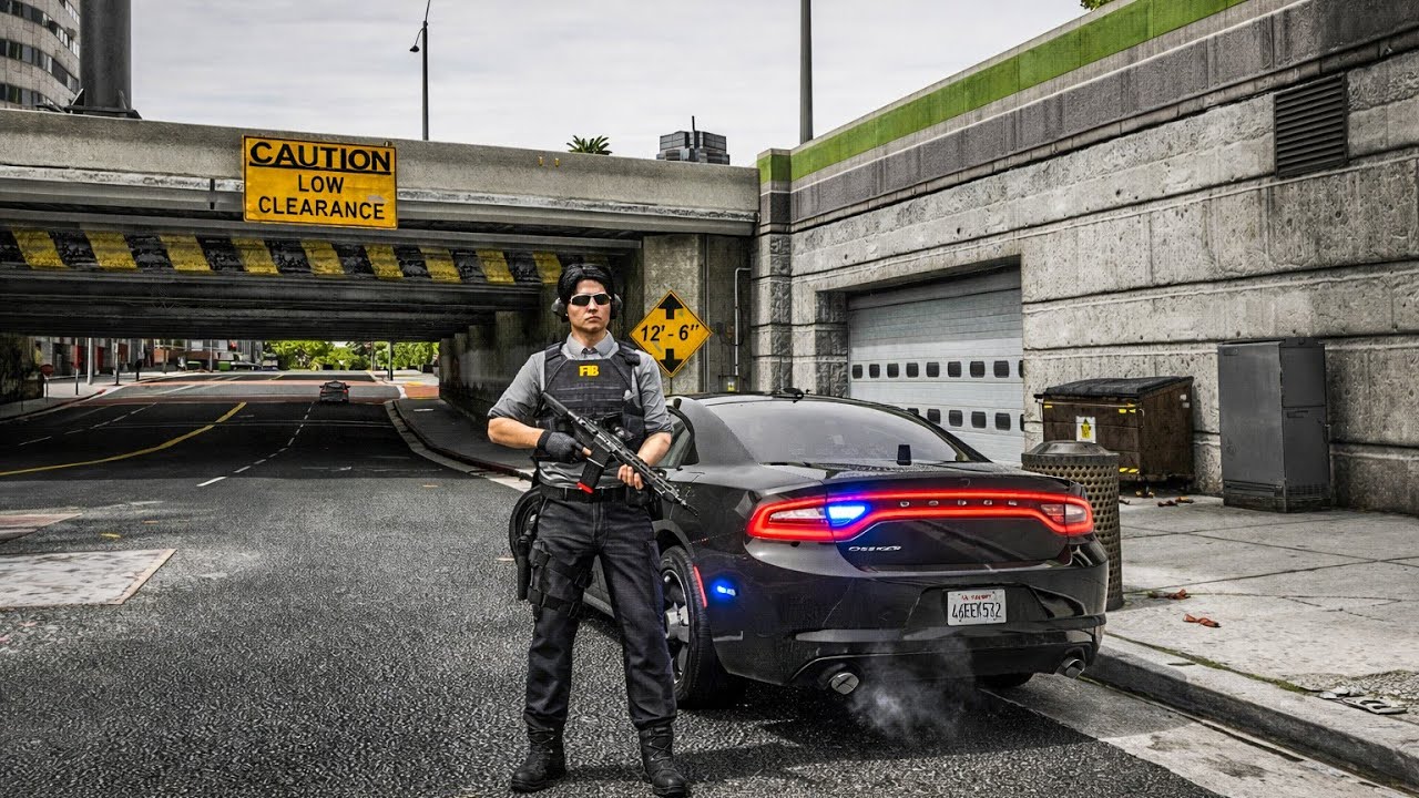 Realism Insane Graphics | FBI Bureau Special Ops | GTA 5 LSPDFR 4K