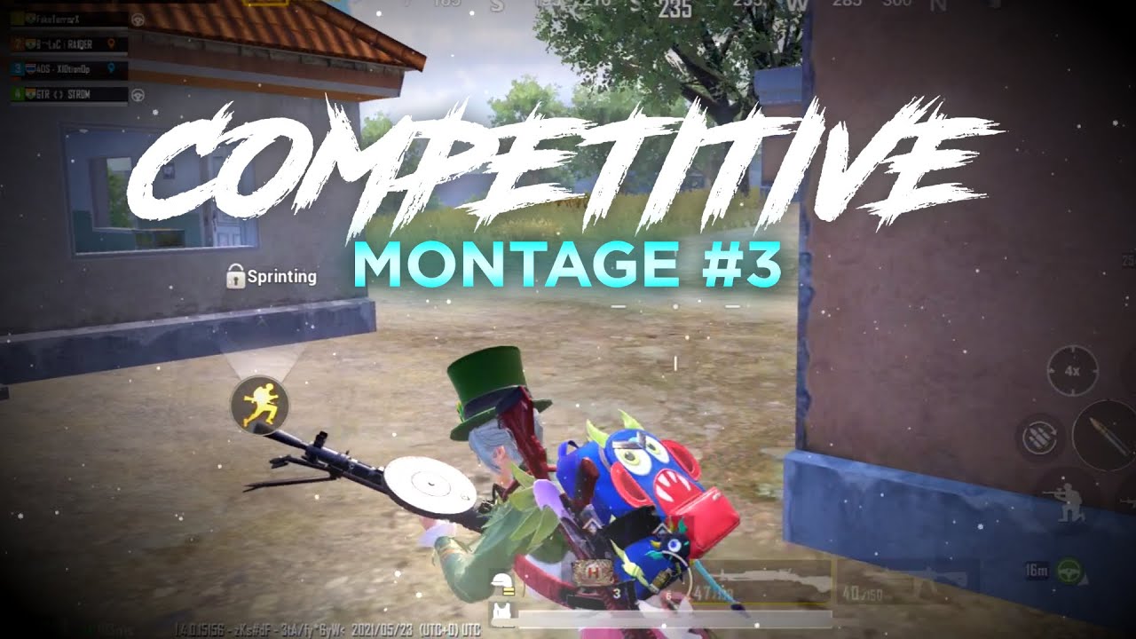 Competitive Montage #3 On iPhone XR❤️‍🔥 | BGMI Competitive Montage | DeBrA