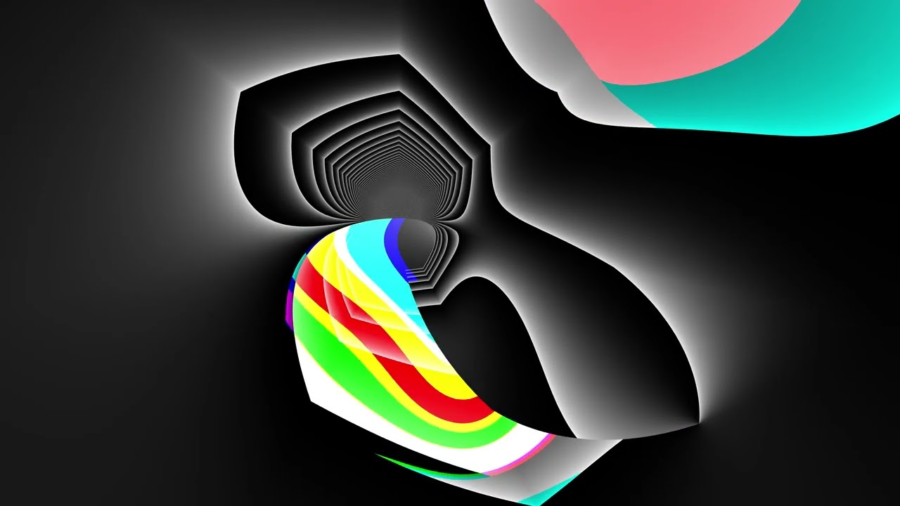 Abstract video synthesis loop 4K 60fps 240secs Q8eF 037