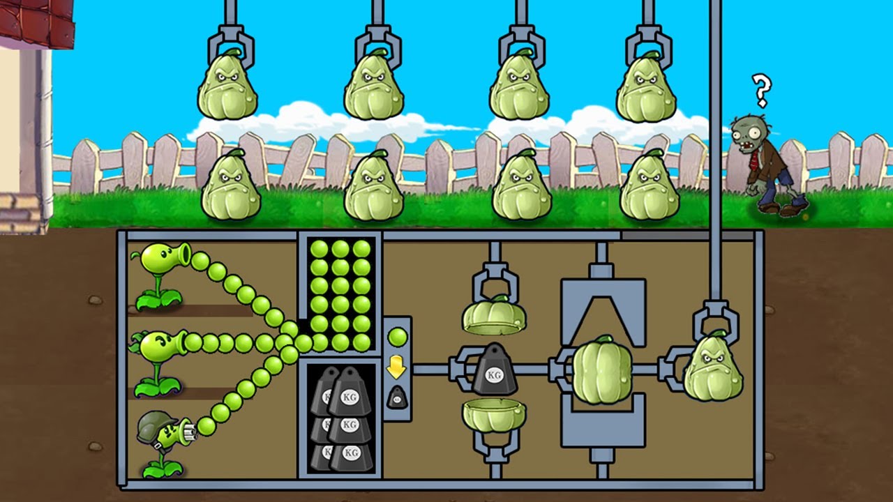 Strongest Fusion Plant. 188 Plants Vs. Zombies PvZ Plus pvz funny moments