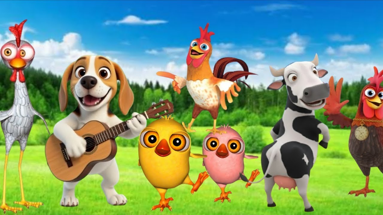 El Pollito pío 3d | El toro se congela jugando game ep-26 en el juegodel Toroy el Tractor 3D 2026