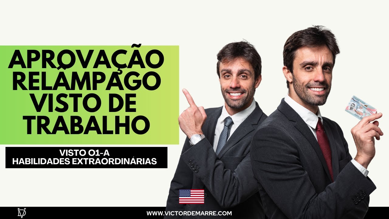 APROVAÇÃO  do Visto O1-A com Premium Processing! 3 Anos de Validade! 🇺🇸🚀
