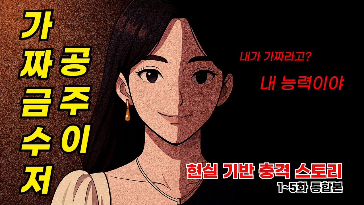 가짜 금수저, 들키지 않으면 진짜니까 (1~5화 통합본) #공주이 #현실썰 #스토리텔링