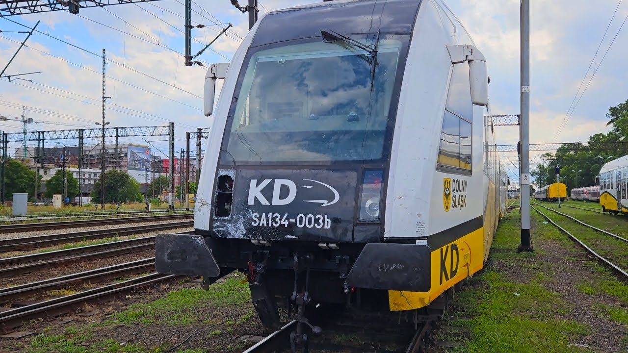 [VLOG] SA134-003 po zderzeniu z samochodem osobowym w gminie Kobierzyce (14.07.2023)