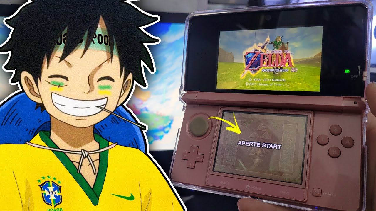 jogos traduzidos no Nintendo 3DS!