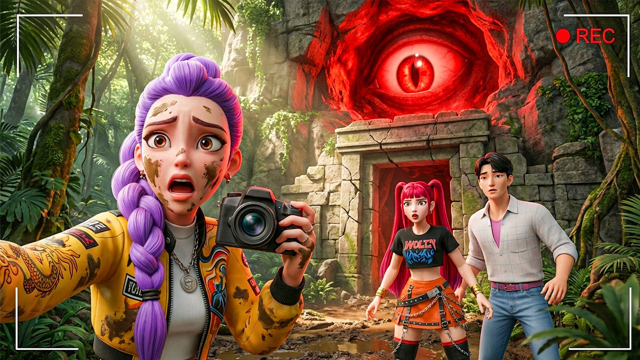 Rumi and Friends Enter the Sealed Cave… What Was Inside? 😱 | KPOP Demon Hunters