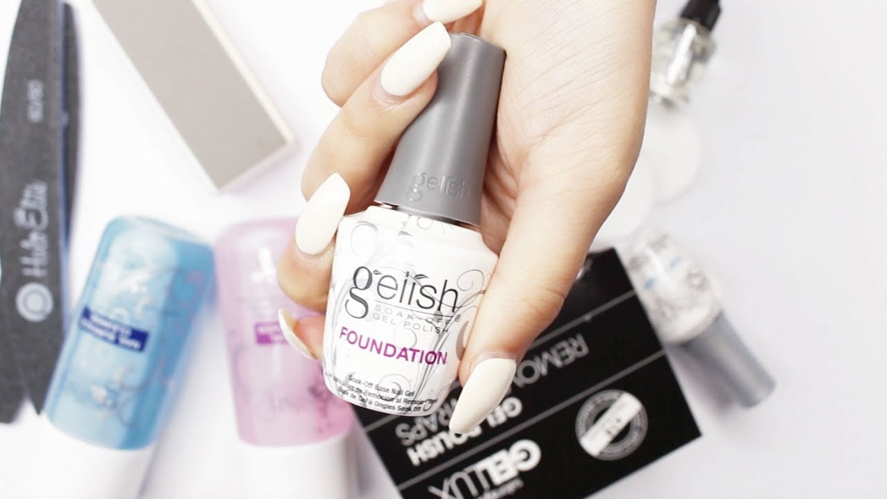 LED/UV Gel Nail Polish Application
