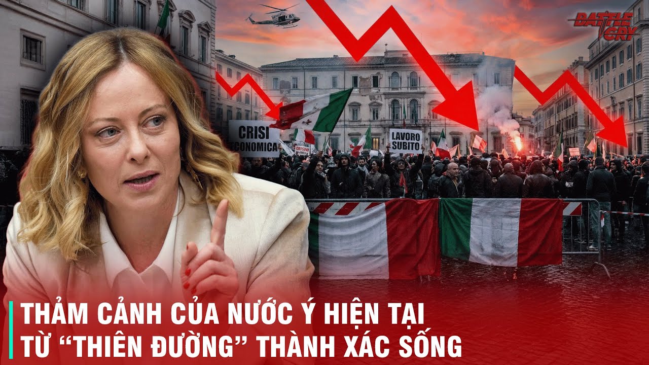 BÍ ẨN NƯỚC Ý: TẠI SAO MỘT THIÊN ĐƯỜNG G7 LẠI TRỞ THÀNH 