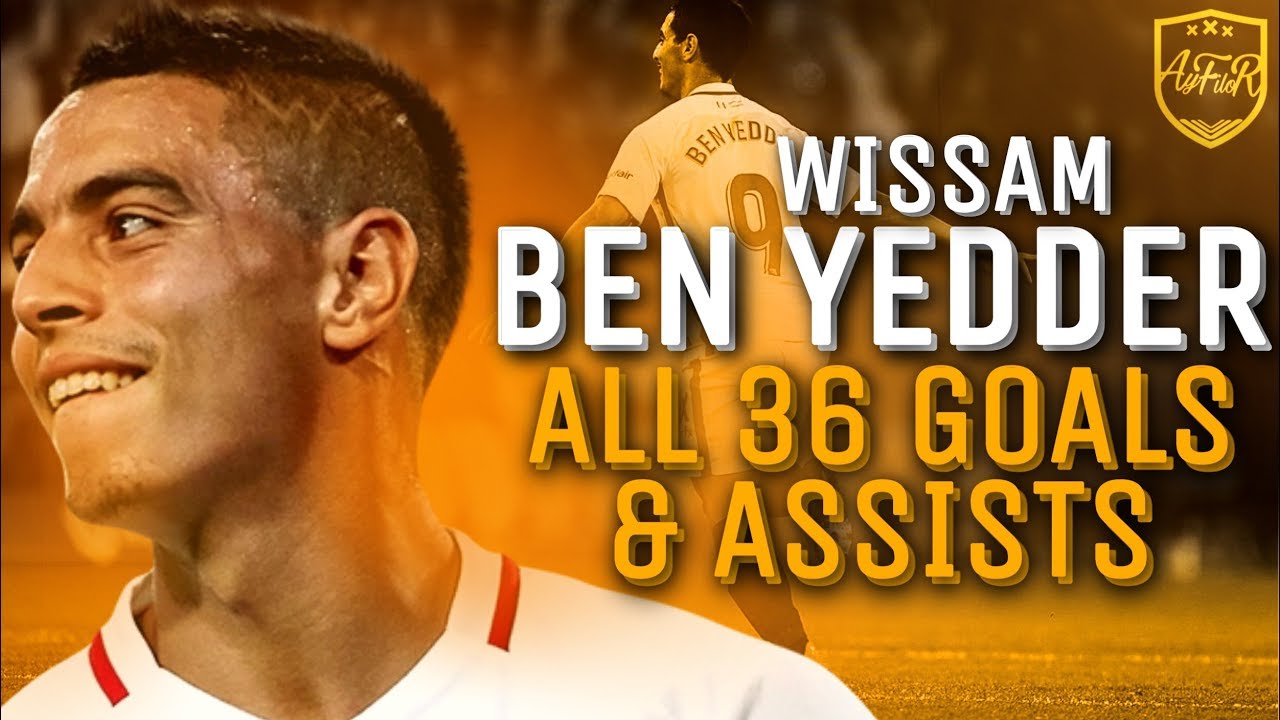 Wissam Ben Yedder &bull; All 36 Goals & Assists for Sevilla 2018/19 so far (HD)&bull; 2019