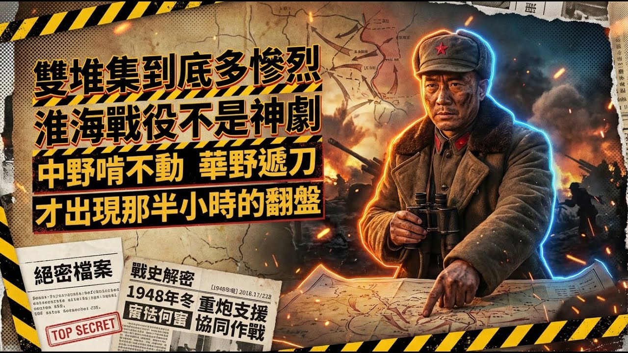 雙堆集到底多慘烈？淮海戰役不是神劇：中野啃不動、華野遞刀，才出現那半小時的翻盤