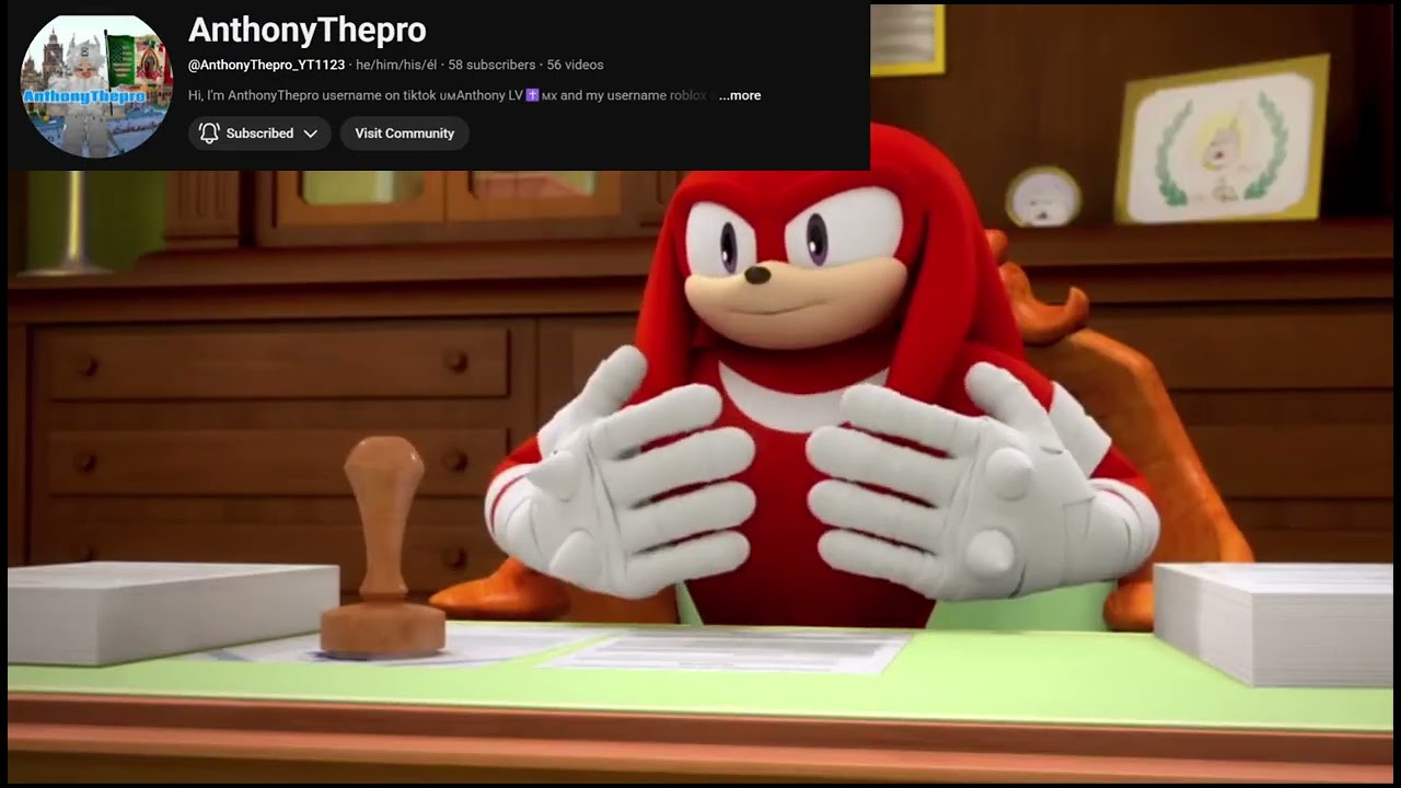 Knuckles Approves YouTubers PART 5!!!!!!