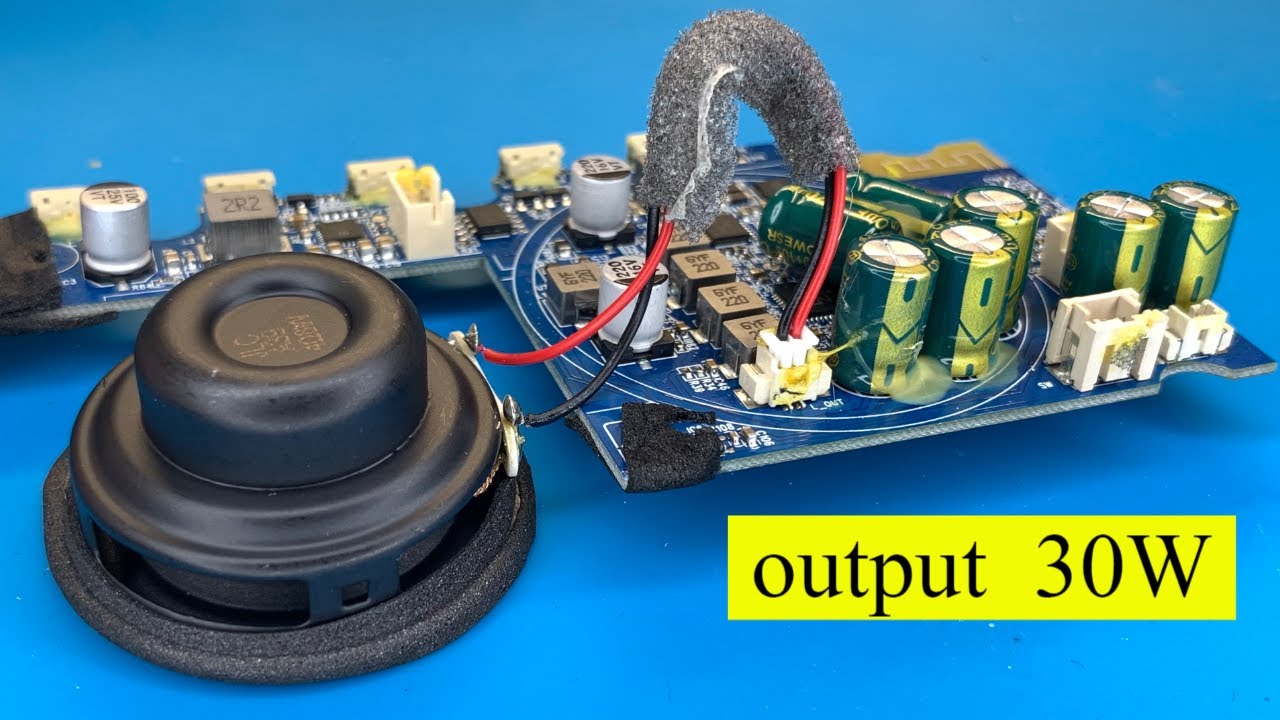 Электронные компоненты сабвуфера, Bluetooth-динамика, Tronsmart T7