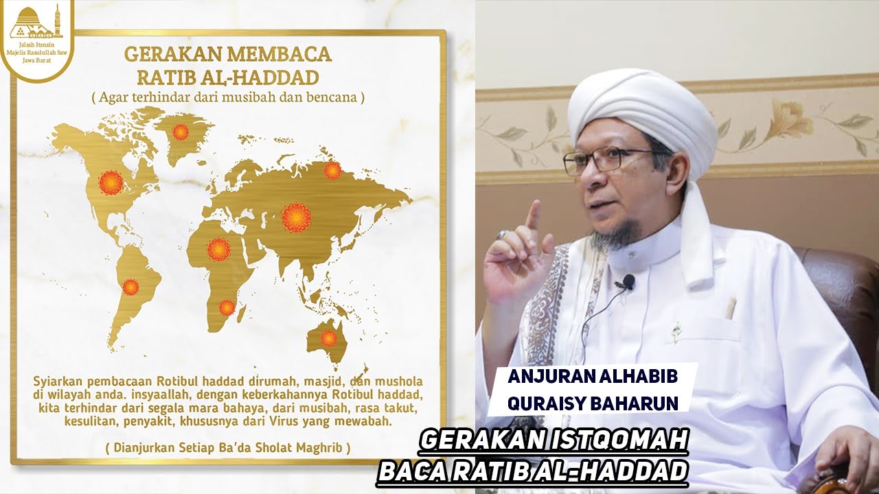 RAHASIA KEUTAMAAN RATIB ALHADDAD || Alhabib Quraisy Baharun ᴴᴰ