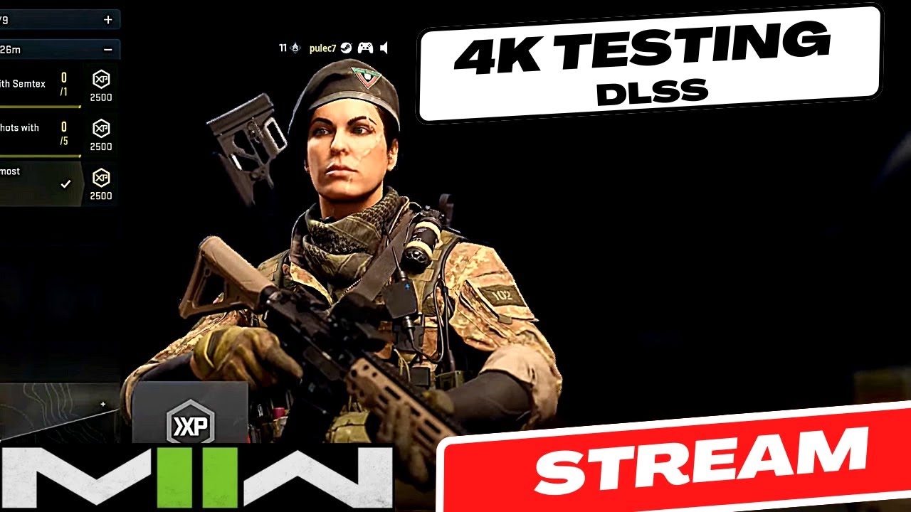 RTX 4090 in Call of Duty Modern Warfare 2 Multiplayer - 4K Maxout DLSS Performance - Streaming