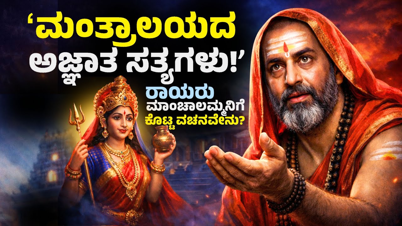 ರಾಯರಿಗಿಂತ ಮೊದಲು ಮಾಂಚಾಲಮ್ಮನನ್ನೇ ಯಾಕೆ ನೋಡಬೇಕು? 🔥 ಮಂತ್ರಾಲಯದ ಅಜ್ಞಾತ ಸತ್ಯಗಳು! | Mantralaya
