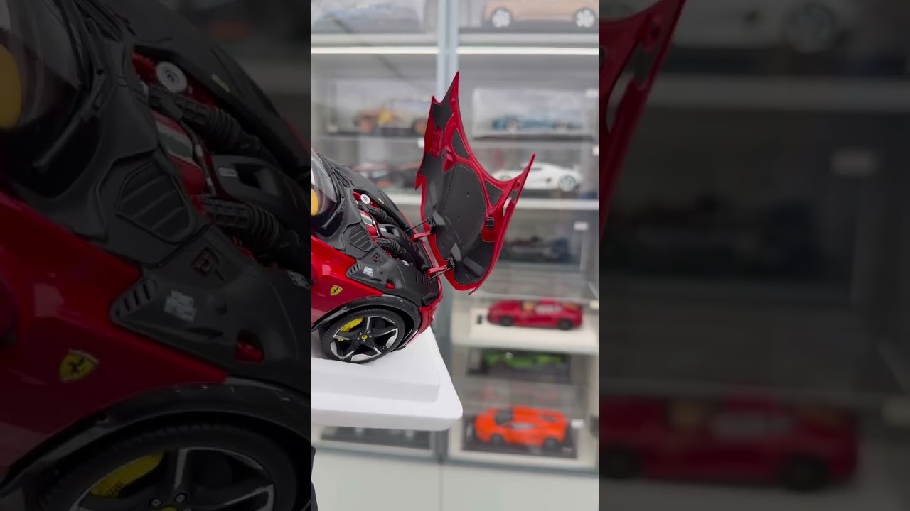 Showing Off Ferrari Purosangue Fully Open Die Cast Scale Model | Ferrari Scale Model Cars 