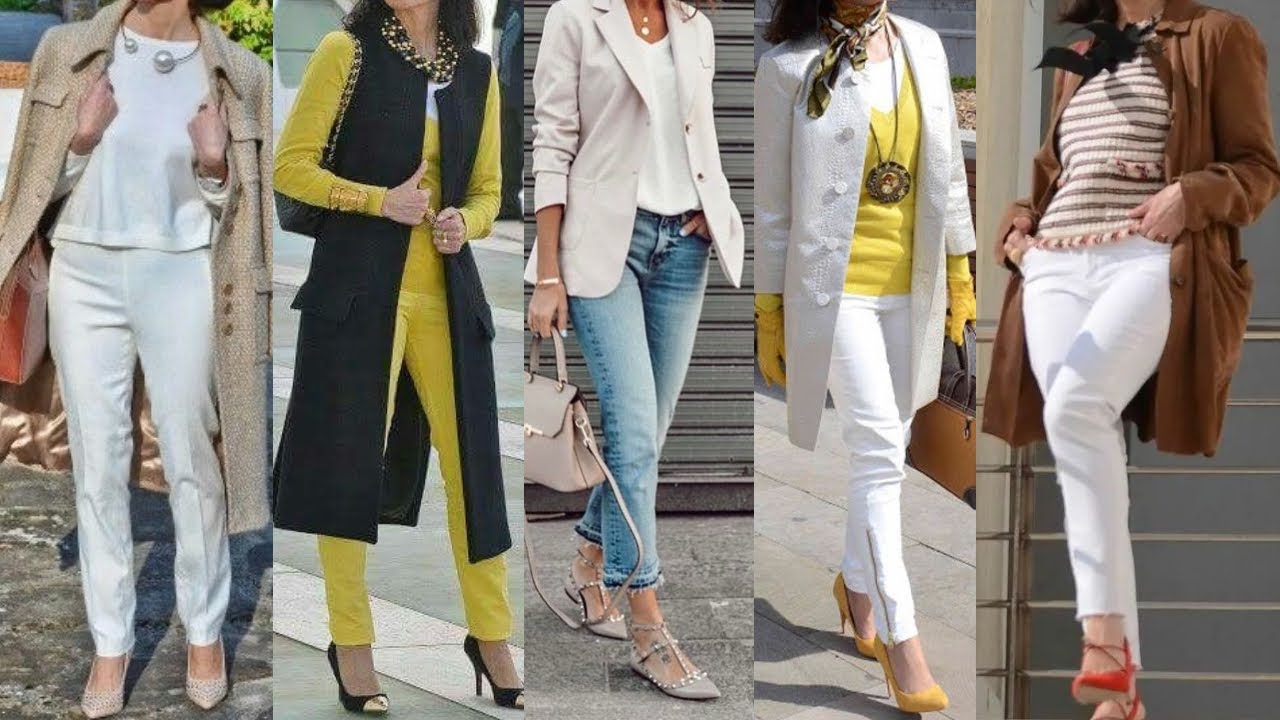 VISTE GUAPA MODERNA y ELEGANTE con ESTOS CONJUNTOS de ROPA para SEÑORAS DE 50 60 70 y 80 AÑOS