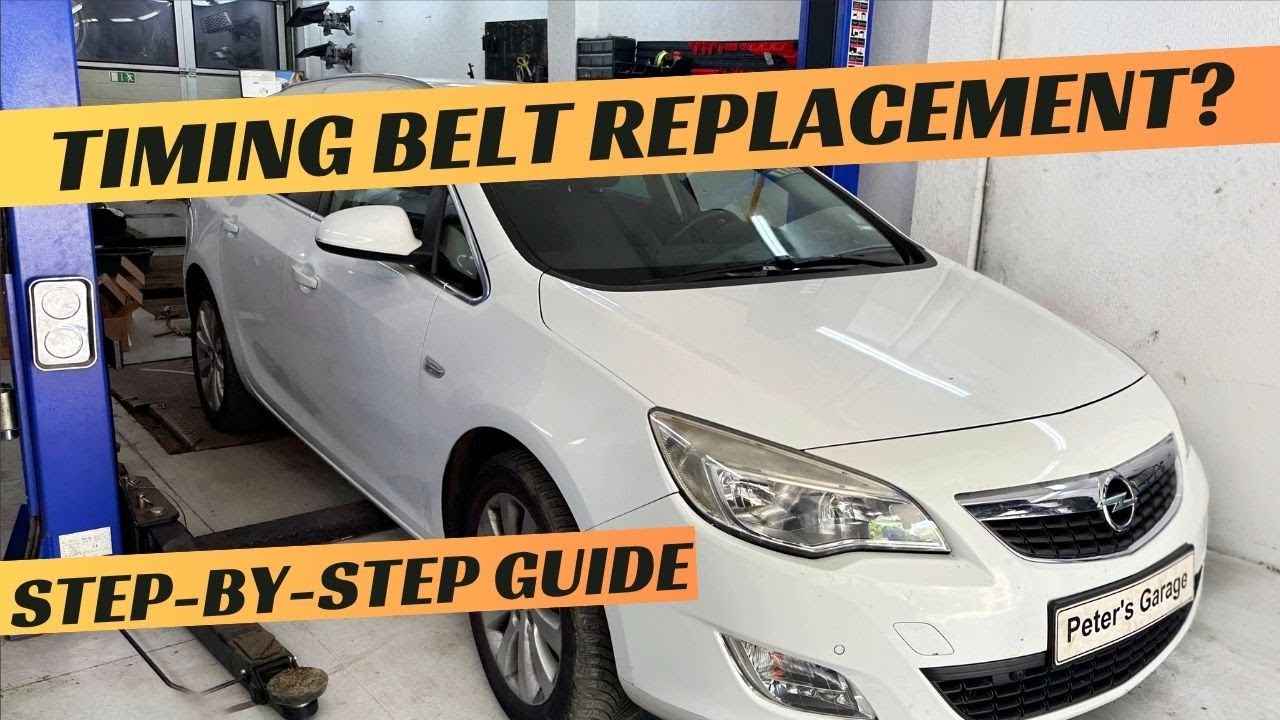 Opel Astra J 1.7 CDTI Timing Belt replacement