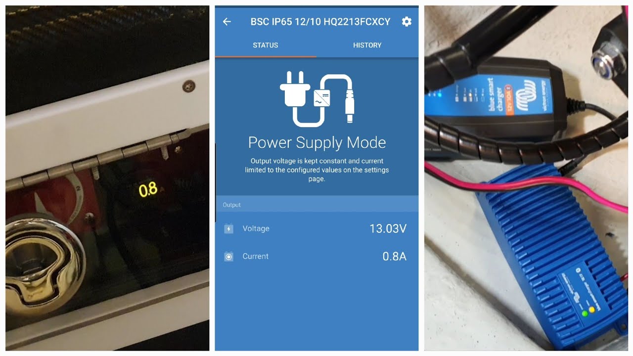 Victron Charger as a Power Supply - AWESOME!