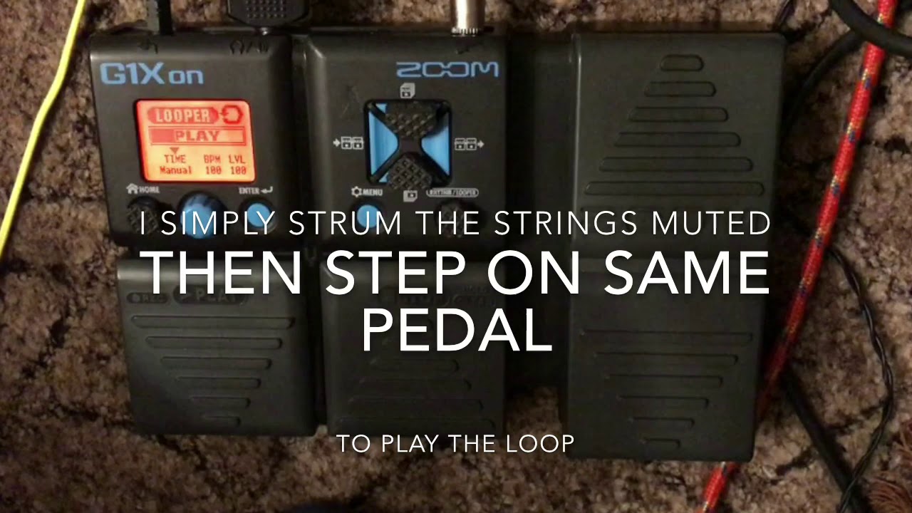 Zoom G1xOn/G1On Looper Tutorial