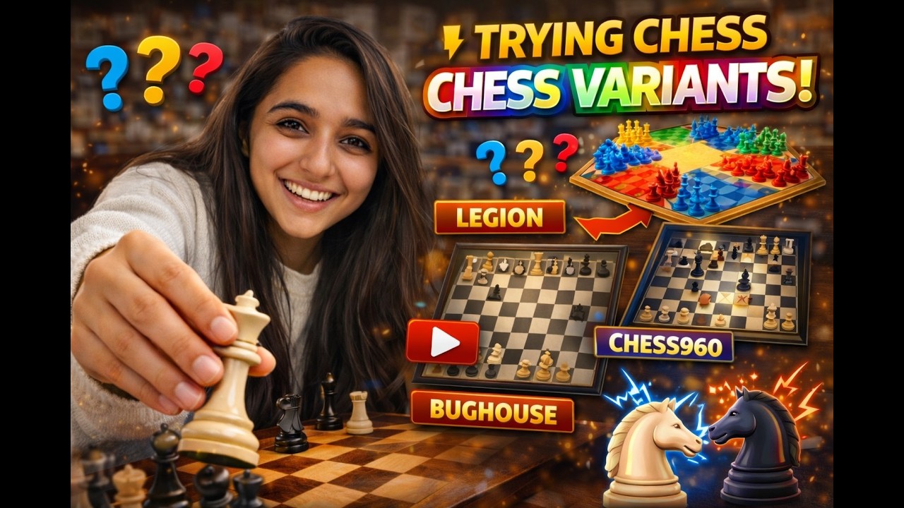 Trying Chess Variants for the first time #chess #live