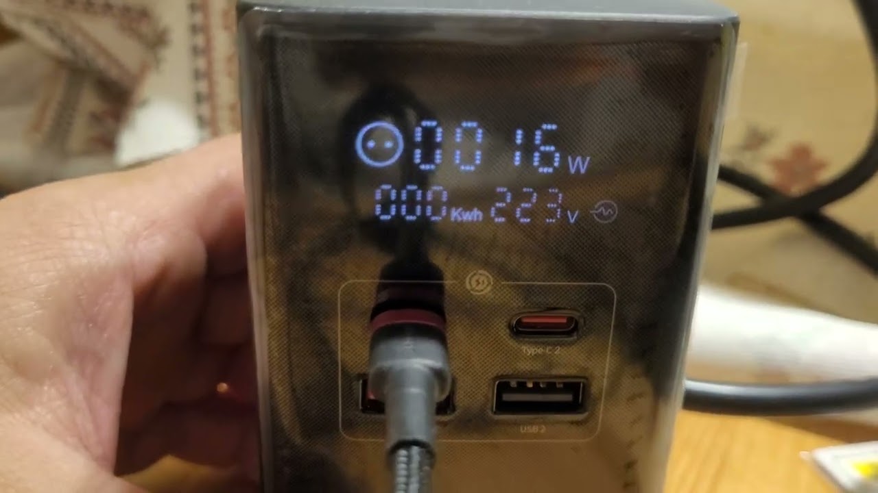 Сетевое зарядное Baseus PowerCombo Tower PowerStrip 3AC2+U2+С 35W CCGAN35-S3ACE