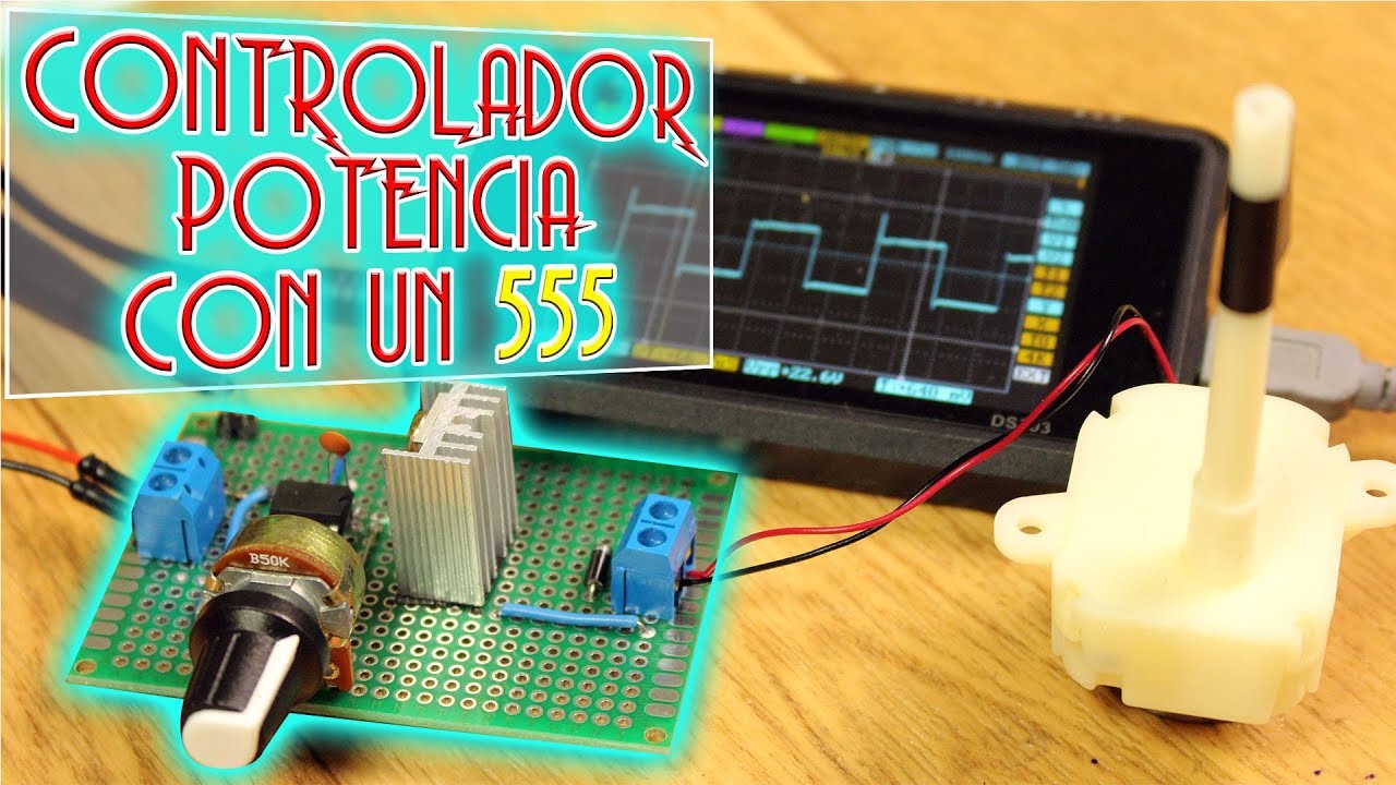 Pr#34 Controlador de potencia DC PWM con el 555