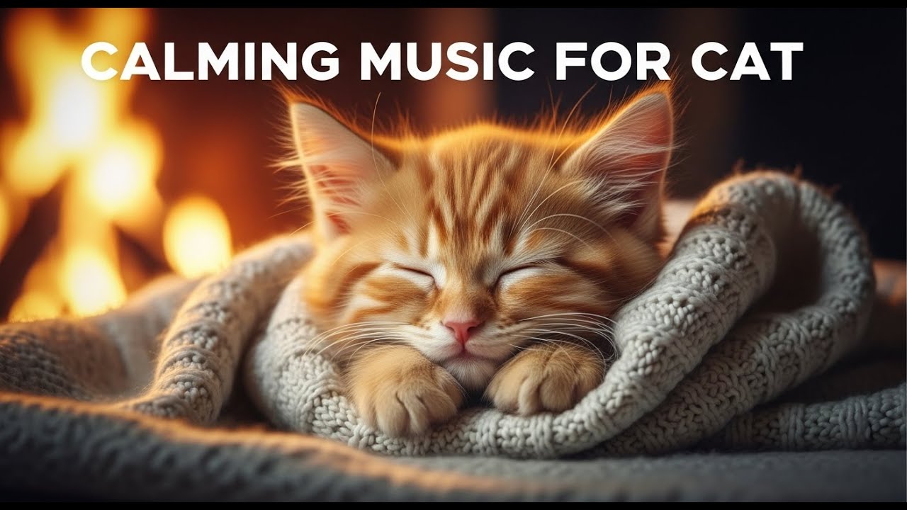 12 Hours of Gentle Music for Cats 😻 : Easing Anxiety, Encouraging Sleep, and Promoting Relaxation 😴