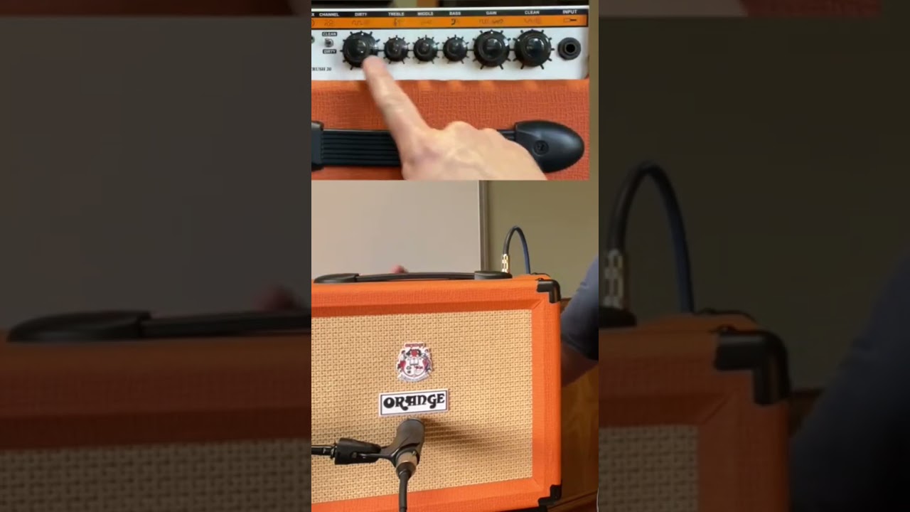 Что делает переключатель очистки Orange Crush 20